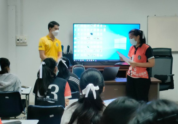 ภาพกิจกรรม  โปรแกรมวิชาสาธารณสุขศาสตร์ จัดอบรมงานสารบรรณ