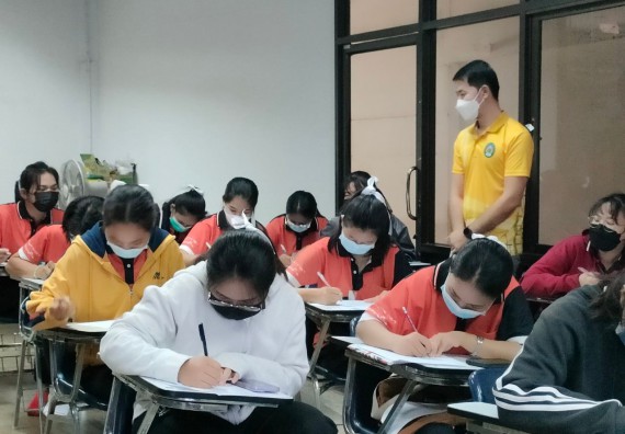 ภาพกิจกรรม  โปรแกรมวิชาสาธารณสุขศาสตร์ จัดอบรมงานสารบรรณ