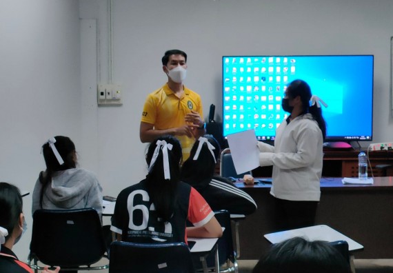 ภาพกิจกรรม  โปรแกรมวิชาสาธารณสุขศาสตร์ จัดอบรมงานสารบรรณ