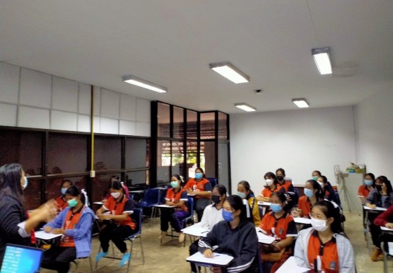 ภาพกิจกรรม  โปรแกรมวิชาสาธารณสุขศาสตร์ จัดอบรมงานสารบรรณ