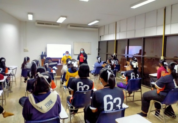 ภาพกิจกรรม  โปรแกรมวิชาสาธารณสุขศาสตร์ จัดอบรมงานสารบรรณ