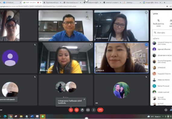 ภาพกิจกรรม  คณะวิทยาศาสตร์และเทคโนโลยี จัดประชุมประธานโปรแกรมวิชาและคณะกรรมการดำเนินงานขับเคลื่อนการรับนักศึกษาคณะวิทยาศาสตร์และเทคโนโลยี ครั้งที่ 6 ประจำปี พ.ศ. 2565