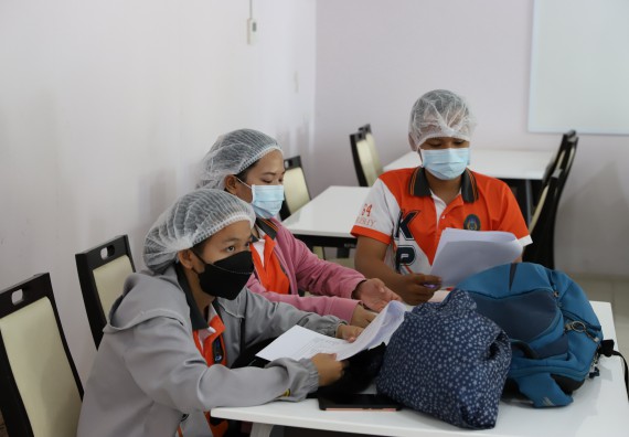 ภาพกิจกรรม  โปรแกรมวิชาวิทยาศาสตร์และเทคโนโลยีการอาหาร จัดอบรมเชิงปฏิบัติการ เรื่อง การสร้างสรรค์เมนูอาหารสุขภาพจากเห็ด