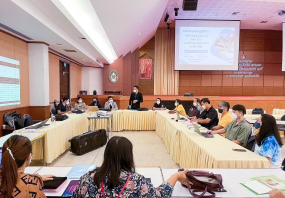 ภาพกิจกรรม  คณะวิทยาศาสตร์และเทคโนโลยี เข้าร่วมประชุมเชิงปฏิบัติการพัฒนาแผนกลยุทธ์และแผนปฏิบัติราชการ ประจำปี 2566 กิจกรรมที่ 1 ภายในมหาวิทยาลัย