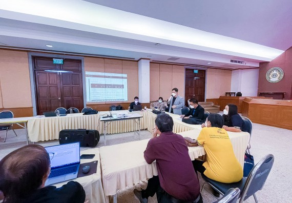 ภาพกิจกรรม  คณะวิทยาศาสตร์และเทคโนโลยี เข้าร่วมประชุมเชิงปฏิบัติการพัฒนาแผนกลยุทธ์และแผนปฏิบัติราชการ ประจำปี 2566 กิจกรรมที่ 1 ภายในมหาวิทยาลัย