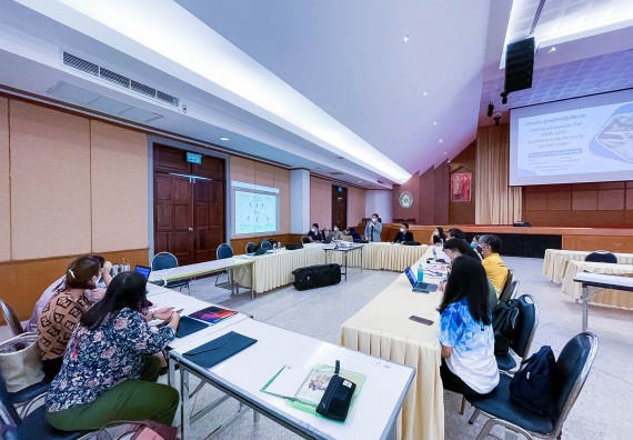 ภาพกิจกรรม  คณะวิทยาศาสตร์และเทคโนโลยี เข้าร่วมประชุมเชิงปฏิบัติการพัฒนาแผนกลยุทธ์และแผนปฏิบัติราชการ ประจำปี 2566 กิจกรรมที่ 1 ภายในมหาวิทยาลัย