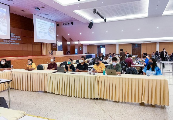 ภาพกิจกรรม  คณะวิทยาศาสตร์และเทคโนโลยี เข้าร่วมประชุมเชิงปฏิบัติการพัฒนาแผนกลยุทธ์และแผนปฏิบัติราชการ ประจำปี 2566 กิจกรรมที่ 1 ภายในมหาวิทยาลัย