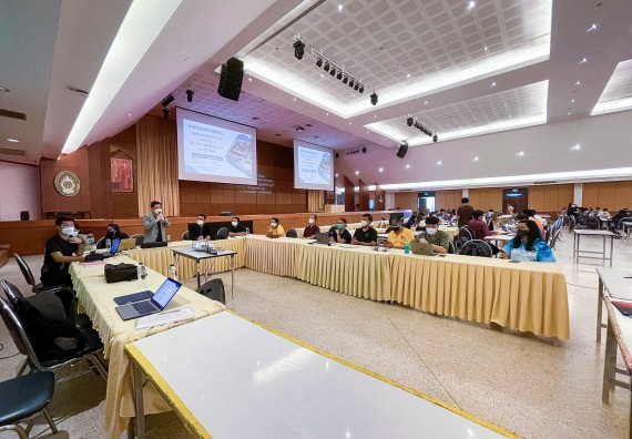 ภาพกิจกรรม  คณะวิทยาศาสตร์และเทคโนโลยี เข้าร่วมประชุมเชิงปฏิบัติการพัฒนาแผนกลยุทธ์และแผนปฏิบัติราชการ ประจำปี 2566 กิจกรรมที่ 1 ภายในมหาวิทยาลัย