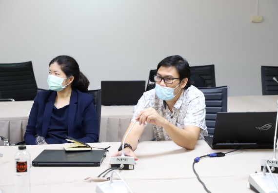 ภาพกิจกรรม  คณะวิทยาศาสตร์และเทคโนโลยี จัดการประชุมรายงานความก้าวหน้าโครงการพี่เลี้ยงเข้าสู่ตำแหน่งทางวิชาการ