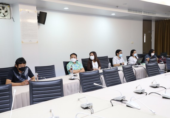 ภาพกิจกรรม  คณะวิทยาศาสตร์และเทคโนโลยี จัดการประชุมรายงานความก้าวหน้าโครงการพี่เลี้ยงเข้าสู่ตำแหน่งทางวิชาการ