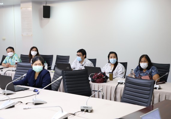 ภาพกิจกรรม  คณะวิทยาศาสตร์และเทคโนโลยี จัดการประชุมรายงานความก้าวหน้าโครงการพี่เลี้ยงเข้าสู่ตำแหน่งทางวิชาการ