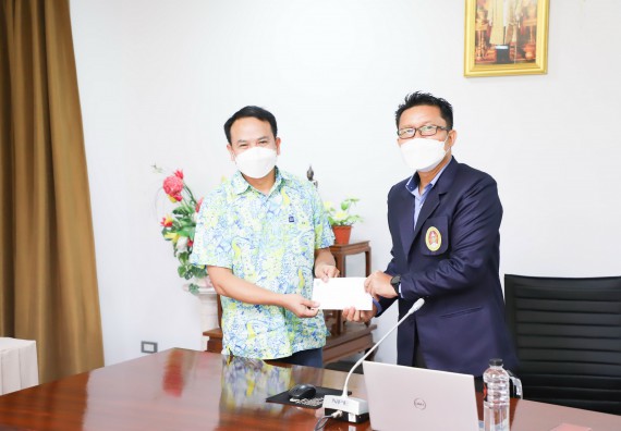 ภาพกิจกรรม  คณะวิทยาศาสตร์และเทคโนโลยี จัดการประชุมรายงานความก้าวหน้าโครงการพี่เลี้ยงเข้าสู่ตำแหน่งทางวิชาการ