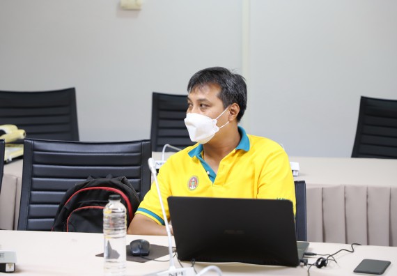 ภาพกิจกรรม  คณะวิทยาศาสตร์และเทคโนโลยี จัดการประชุมรายงานความก้าวหน้าโครงการพี่เลี้ยงเข้าสู่ตำแหน่งทางวิชาการ