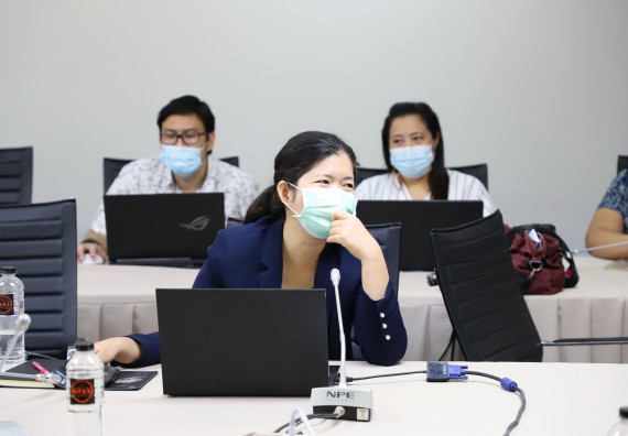 ภาพกิจกรรม  คณะวิทยาศาสตร์และเทคโนโลยี จัดการประชุมรายงานความก้าวหน้าโครงการพี่เลี้ยงเข้าสู่ตำแหน่งทางวิชาการ