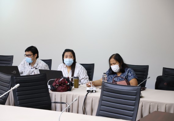 ภาพกิจกรรม  คณะวิทยาศาสตร์และเทคโนโลยี จัดการประชุมรายงานความก้าวหน้าโครงการพี่เลี้ยงเข้าสู่ตำแหน่งทางวิชาการ