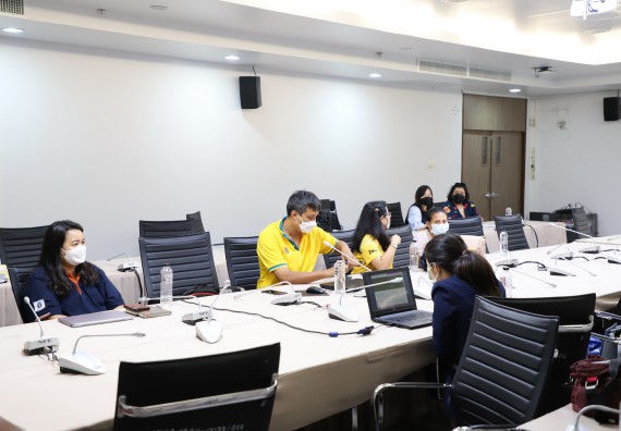 ภาพกิจกรรม  คณะวิทยาศาสตร์และเทคโนโลยี จัดการประชุมรายงานความก้าวหน้าโครงการพี่เลี้ยงเข้าสู่ตำแหน่งทางวิชาการ