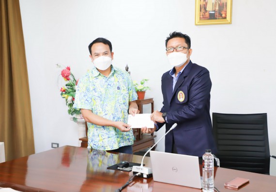 ภาพกิจกรรม  คณะวิทยาศาสตร์และเทคโนโลยี จัดการประชุมรายงานความก้าวหน้าโครงการพี่เลี้ยงเข้าสู่ตำแหน่งทางวิชาการ