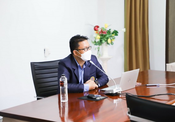 ภาพกิจกรรม  คณะวิทยาศาสตร์และเทคโนโลยี จัดการประชุมรายงานความก้าวหน้าโครงการพี่เลี้ยงเข้าสู่ตำแหน่งทางวิชาการ