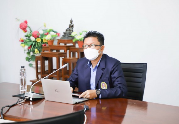 ภาพกิจกรรม  คณะวิทยาศาสตร์และเทคโนโลยี จัดการประชุมรายงานความก้าวหน้าโครงการพี่เลี้ยงเข้าสู่ตำแหน่งทางวิชาการ