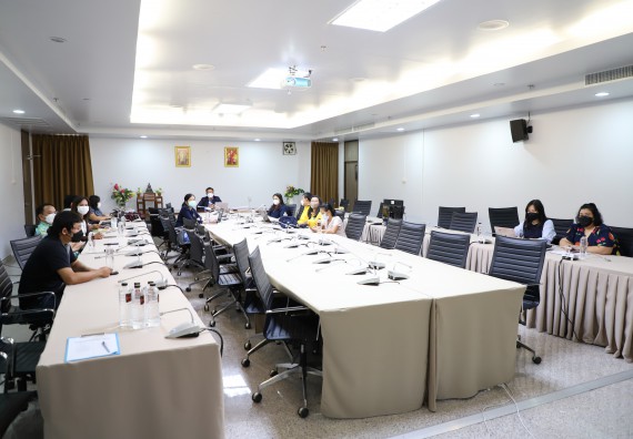 ภาพกิจกรรม  คณะวิทยาศาสตร์และเทคโนโลยี จัดการประชุมรายงานความก้าวหน้าโครงการพี่เลี้ยงเข้าสู่ตำแหน่งทางวิชาการ