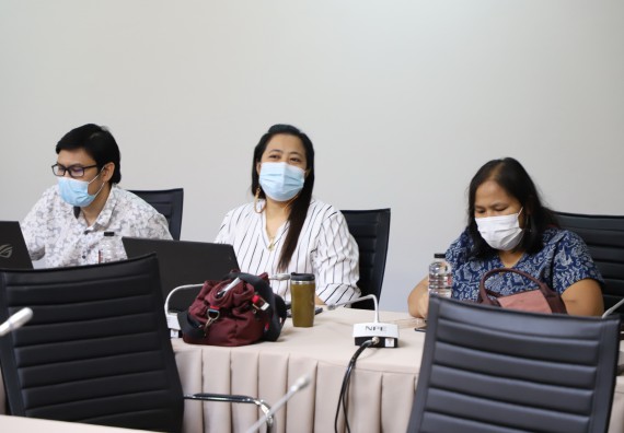 ภาพกิจกรรม  คณะวิทยาศาสตร์และเทคโนโลยี จัดการประชุมรายงานความก้าวหน้าโครงการพี่เลี้ยงเข้าสู่ตำแหน่งทางวิชาการ