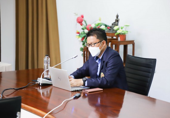 ภาพกิจกรรม  คณะวิทยาศาสตร์และเทคโนโลยี จัดการประชุมรายงานความก้าวหน้าโครงการพี่เลี้ยงเข้าสู่ตำแหน่งทางวิชาการ