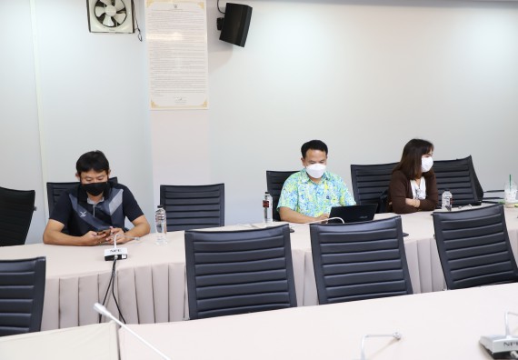 ภาพกิจกรรม  คณะวิทยาศาสตร์และเทคโนโลยี จัดการประชุมรายงานความก้าวหน้าโครงการพี่เลี้ยงเข้าสู่ตำแหน่งทางวิชาการ