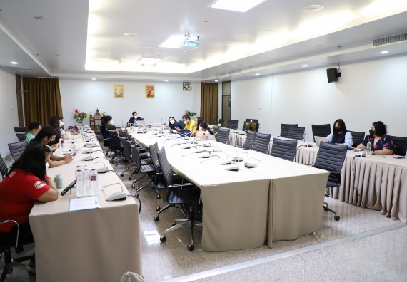 ภาพกิจกรรม  คณะวิทยาศาสตร์และเทคโนโลยี จัดการประชุมรายงานความก้าวหน้าโครงการพี่เลี้ยงเข้าสู่ตำแหน่งทางวิชาการ