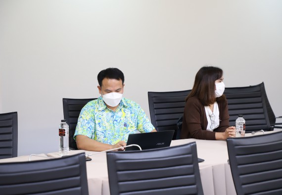 ภาพกิจกรรม  คณะวิทยาศาสตร์และเทคโนโลยี จัดการประชุมรายงานความก้าวหน้าโครงการพี่เลี้ยงเข้าสู่ตำแหน่งทางวิชาการ