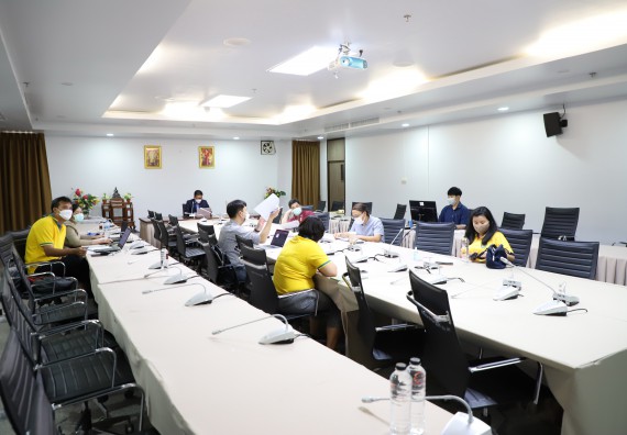 ภาพกิจกรรม  คณะวิทยาศาสตร์และเทคโนโลยี จัดประชุมพิจารณาคัดเลือกบัณฑิตดีเด่น คณะวิทยาศาสตร์และเทคโนโลยี