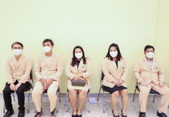 ภาพกิจกรรม  คณะวิทยาศาสตร์และเทคโนโลยี จัดพิธีมอบทุนเพื่อการศึกษา ปตท.สผ. โครงการเอส 1 ประจำปีการศึกษา 2564