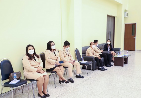 ภาพกิจกรรม  คณะวิทยาศาสตร์และเทคโนโลยี จัดพิธีมอบทุนเพื่อการศึกษา ปตท.สผ. โครงการเอส 1 ประจำปีการศึกษา 2564