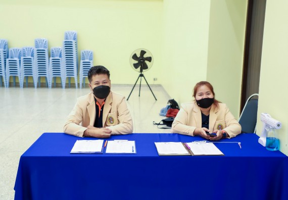 ภาพกิจกรรม  คณะวิทยาศาสตร์และเทคโนโลยี จัดพิธีมอบทุนเพื่อการศึกษา ปตท.สผ. โครงการเอส 1 ประจำปีการศึกษา 2564