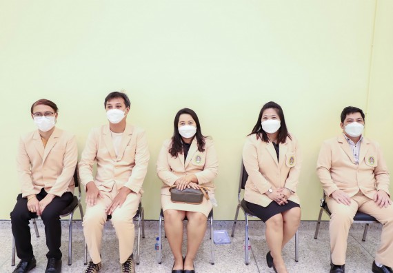 ภาพกิจกรรม  คณะวิทยาศาสตร์และเทคโนโลยี จัดพิธีมอบทุนเพื่อการศึกษา ปตท.สผ. โครงการเอส 1 ประจำปีการศึกษา 2564