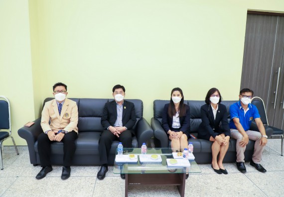 ภาพกิจกรรม  คณะวิทยาศาสตร์และเทคโนโลยี จัดพิธีมอบทุนเพื่อการศึกษา ปตท.สผ. โครงการเอส 1 ประจำปีการศึกษา 2564