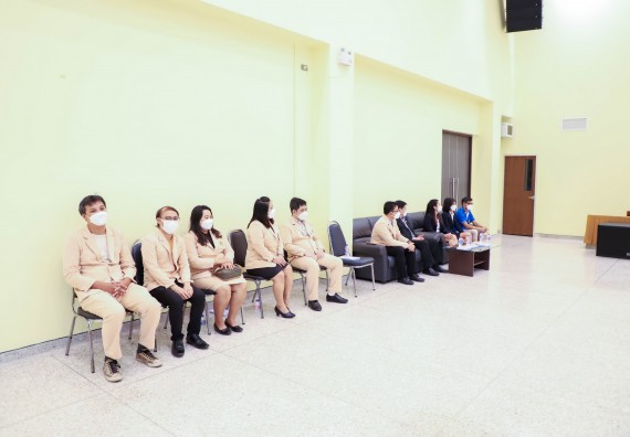 ภาพกิจกรรม  คณะวิทยาศาสตร์และเทคโนโลยี จัดพิธีมอบทุนเพื่อการศึกษา ปตท.สผ. โครงการเอส 1 ประจำปีการศึกษา 2564