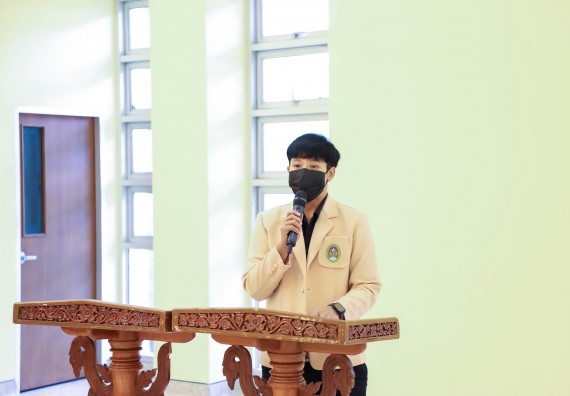 ภาพกิจกรรม  คณะวิทยาศาสตร์และเทคโนโลยี จัดพิธีมอบทุนเพื่อการศึกษา ปตท.สผ. โครงการเอส 1 ประจำปีการศึกษา 2564