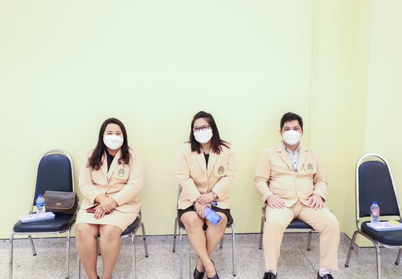 ภาพกิจกรรม  คณะวิทยาศาสตร์และเทคโนโลยี จัดพิธีมอบทุนเพื่อการศึกษา ปตท.สผ. โครงการเอส 1 ประจำปีการศึกษา 2564