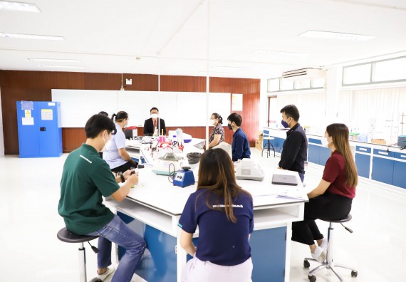 ภาพกิจกรรม  ศูนย์วิทยาศาสตร์และวิทยาศาสตร์ประยุกต์ จัดอบรมเชิงปฏิบัติการสกัด DNA จากตัวอย่างข้าว โดยใช้ชุด DNA extraction kit และการศึกษาวิธีการตรวจโควิด 19 ด้วยวิธี RT-PCR