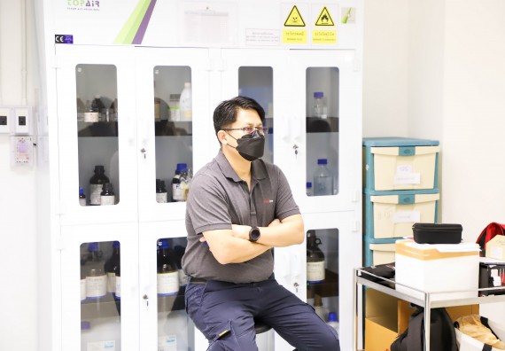 ภาพกิจกรรม  ศูนย์วิทยาศาสตร์และวิทยาศาสตร์ประยุกต์ จัดอบรมเชิงปฏิบัติการสกัด DNA จากตัวอย่างข้าว โดยใช้ชุด DNA extraction kit และการศึกษาวิธีการตรวจโควิด 19 ด้วยวิธี RT-PCR