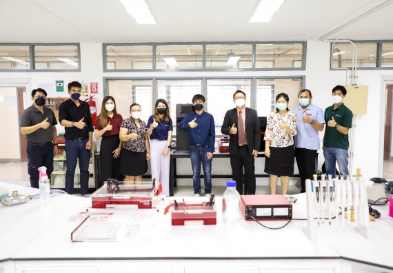 ภาพกิจกรรม  ศูนย์วิทยาศาสตร์และวิทยาศาสตร์ประยุกต์ จัดอบรมเชิงปฏิบัติการสกัด DNA จากตัวอย่างข้าว โดยใช้ชุด DNA extraction kit และการศึกษาวิธีการตรวจโควิด 19 ด้วยวิธี RT-PCR