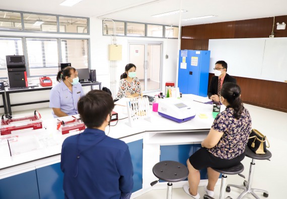ภาพกิจกรรม  ศูนย์วิทยาศาสตร์และวิทยาศาสตร์ประยุกต์ จัดอบรมเชิงปฏิบัติการสกัด DNA จากตัวอย่างข้าว โดยใช้ชุด DNA extraction kit และการศึกษาวิธีการตรวจโควิด 19 ด้วยวิธี RT-PCR