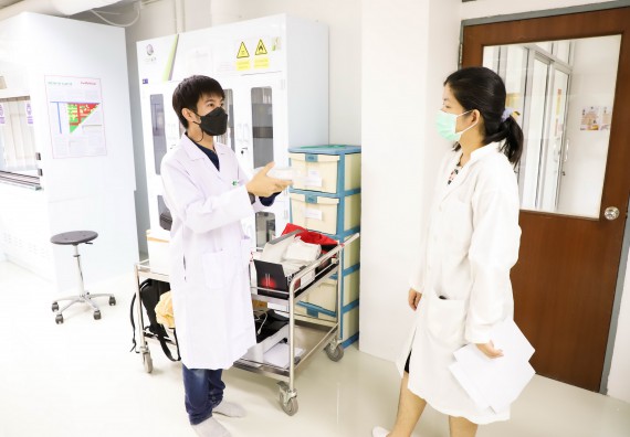 ภาพกิจกรรม  ศูนย์วิทยาศาสตร์และวิทยาศาสตร์ประยุกต์ จัดอบรมเชิงปฏิบัติการสกัด DNA จากตัวอย่างข้าว โดยใช้ชุด DNA extraction kit และการศึกษาวิธีการตรวจโควิด 19 ด้วยวิธี RT-PCR