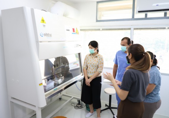 ภาพกิจกรรม  ศูนย์วิทยาศาสตร์และวิทยาศาสตร์ประยุกต์ จัดอบรมเชิงปฏิบัติการสกัด DNA จากตัวอย่างข้าว โดยใช้ชุด DNA extraction kit และการศึกษาวิธีการตรวจโควิด 19 ด้วยวิธี RT-PCR