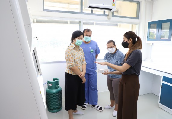 ภาพกิจกรรม  ศูนย์วิทยาศาสตร์และวิทยาศาสตร์ประยุกต์ จัดอบรมเชิงปฏิบัติการสกัด DNA จากตัวอย่างข้าว โดยใช้ชุด DNA extraction kit และการศึกษาวิธีการตรวจโควิด 19 ด้วยวิธี RT-PCR