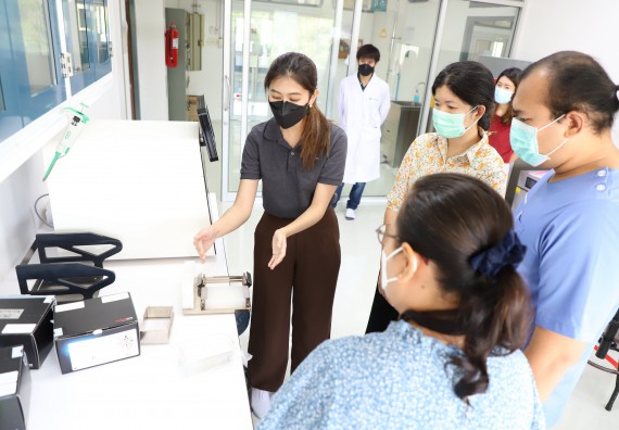 ภาพกิจกรรม  ศูนย์วิทยาศาสตร์และวิทยาศาสตร์ประยุกต์ จัดอบรมเชิงปฏิบัติการสกัด DNA จากตัวอย่างข้าว โดยใช้ชุด DNA extraction kit และการศึกษาวิธีการตรวจโควิด 19 ด้วยวิธี RT-PCR