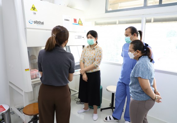 ภาพกิจกรรม  ศูนย์วิทยาศาสตร์และวิทยาศาสตร์ประยุกต์ จัดอบรมเชิงปฏิบัติการสกัด DNA จากตัวอย่างข้าว โดยใช้ชุด DNA extraction kit และการศึกษาวิธีการตรวจโควิด 19 ด้วยวิธี RT-PCR