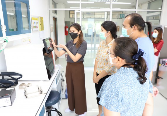 ภาพกิจกรรม  ศูนย์วิทยาศาสตร์และวิทยาศาสตร์ประยุกต์ จัดอบรมเชิงปฏิบัติการสกัด DNA จากตัวอย่างข้าว โดยใช้ชุด DNA extraction kit และการศึกษาวิธีการตรวจโควิด 19 ด้วยวิธี RT-PCR