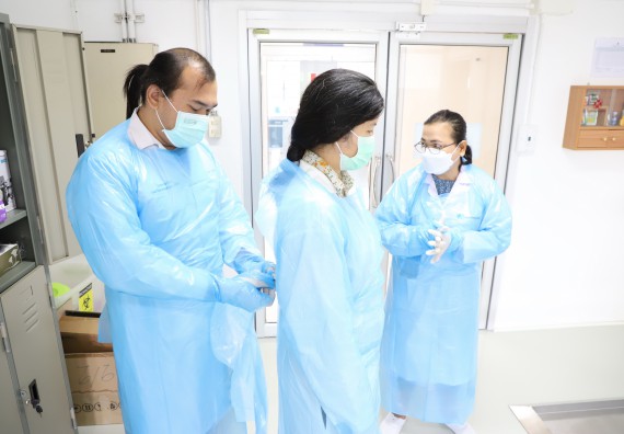 ภาพกิจกรรม  ศูนย์วิทยาศาสตร์และวิทยาศาสตร์ประยุกต์ จัดอบรมเชิงปฏิบัติการสกัด DNA จากตัวอย่างข้าว โดยใช้ชุด DNA extraction kit และการศึกษาวิธีการตรวจโควิด 19 ด้วยวิธี RT-PCR