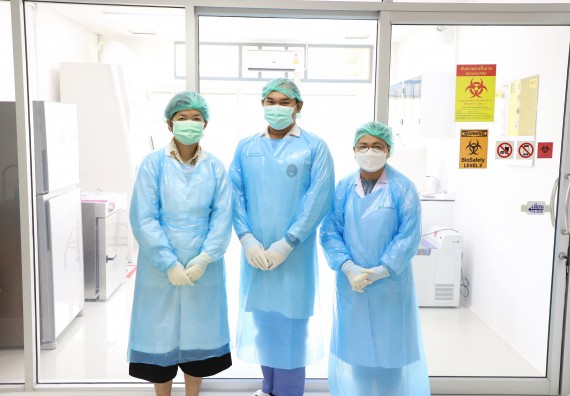 ภาพกิจกรรม  ศูนย์วิทยาศาสตร์และวิทยาศาสตร์ประยุกต์ จัดอบรมเชิงปฏิบัติการสกัด DNA จากตัวอย่างข้าว โดยใช้ชุด DNA extraction kit และการศึกษาวิธีการตรวจโควิด 19 ด้วยวิธี RT-PCR